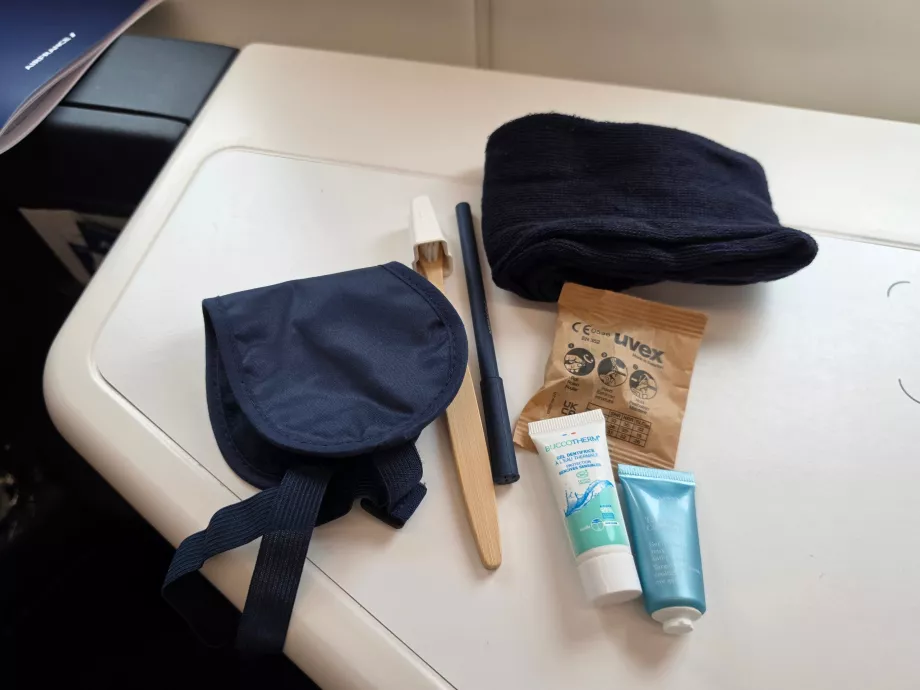 Kit de produtos de higiene pessoal