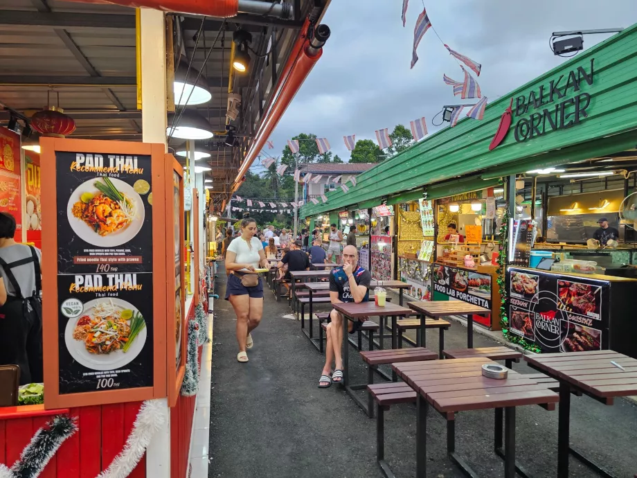 Mercado noturno de Lamai