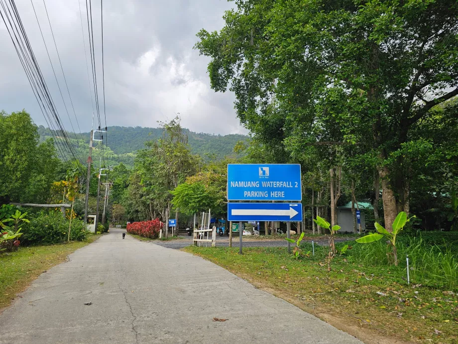 Direção Cascata de Namuang 2