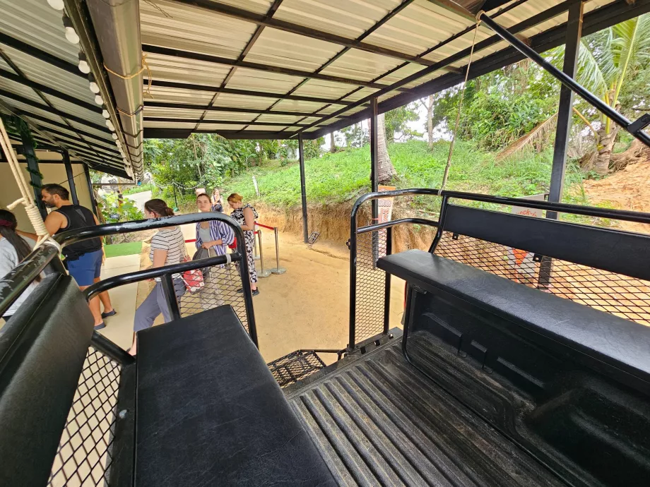 Jipes de transporte para a Pedra de Sobreposição 2