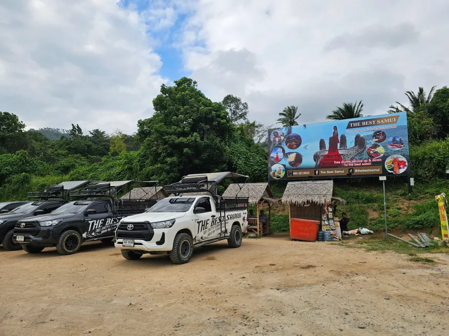 Jipes de transporte para a Pedra de Sobreposição 2