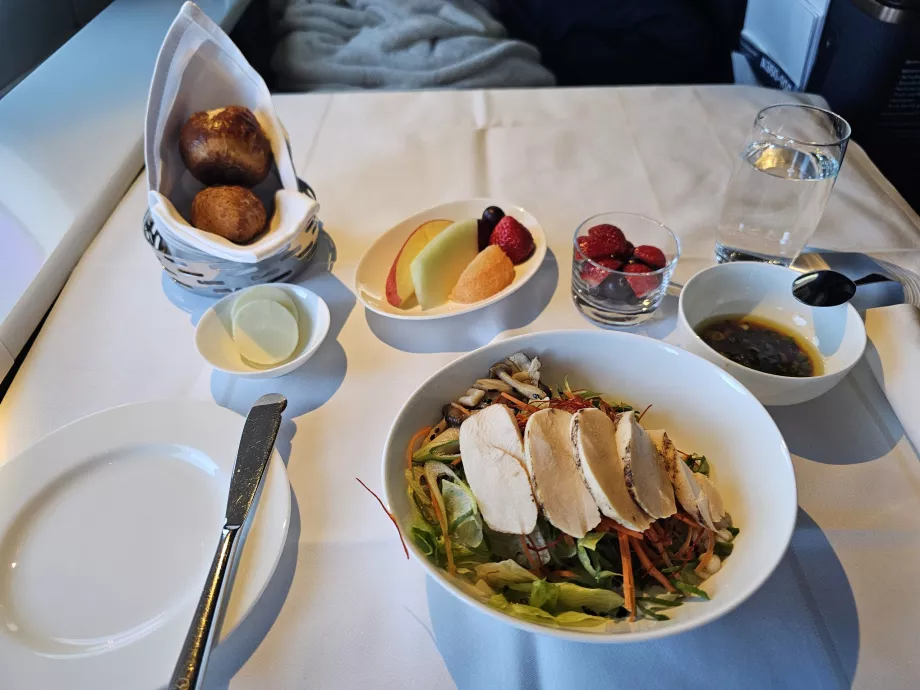 Jantar antes da aterragem