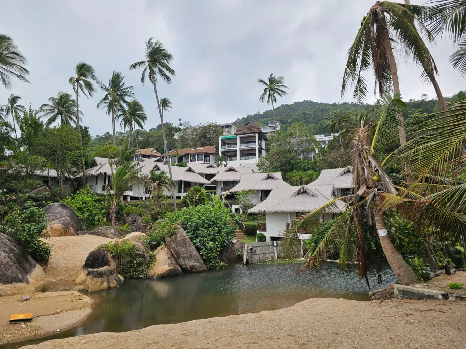 Praia de Coral Cove, bungalows