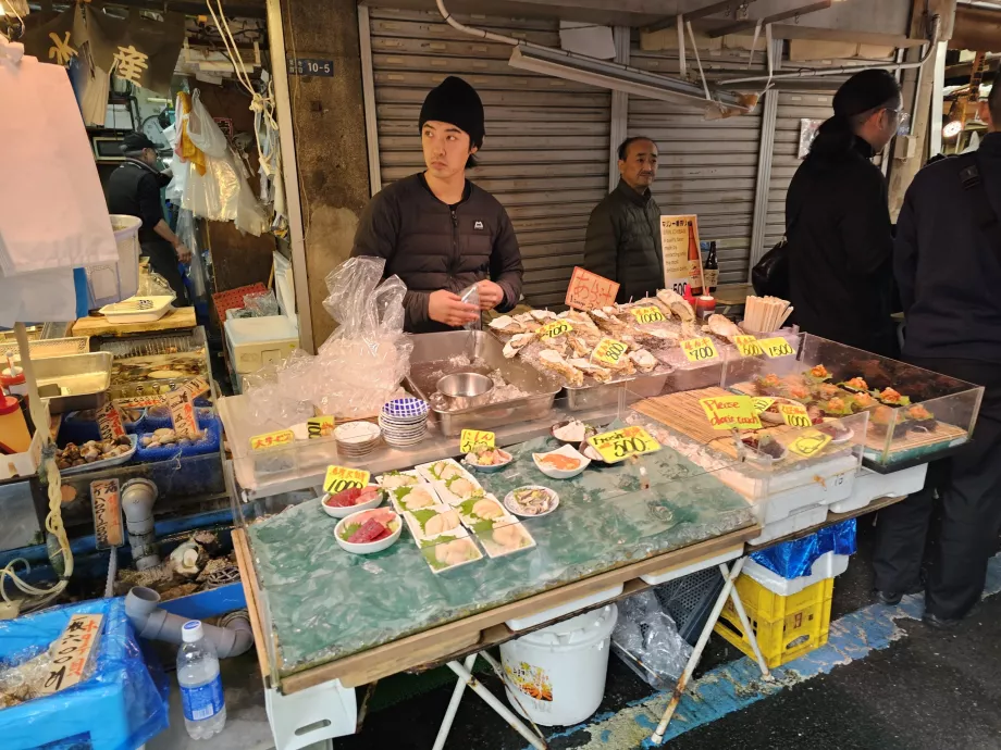 Mercado de peixe de Tsukiji