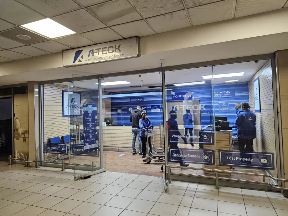 Armazenamento de bagagens