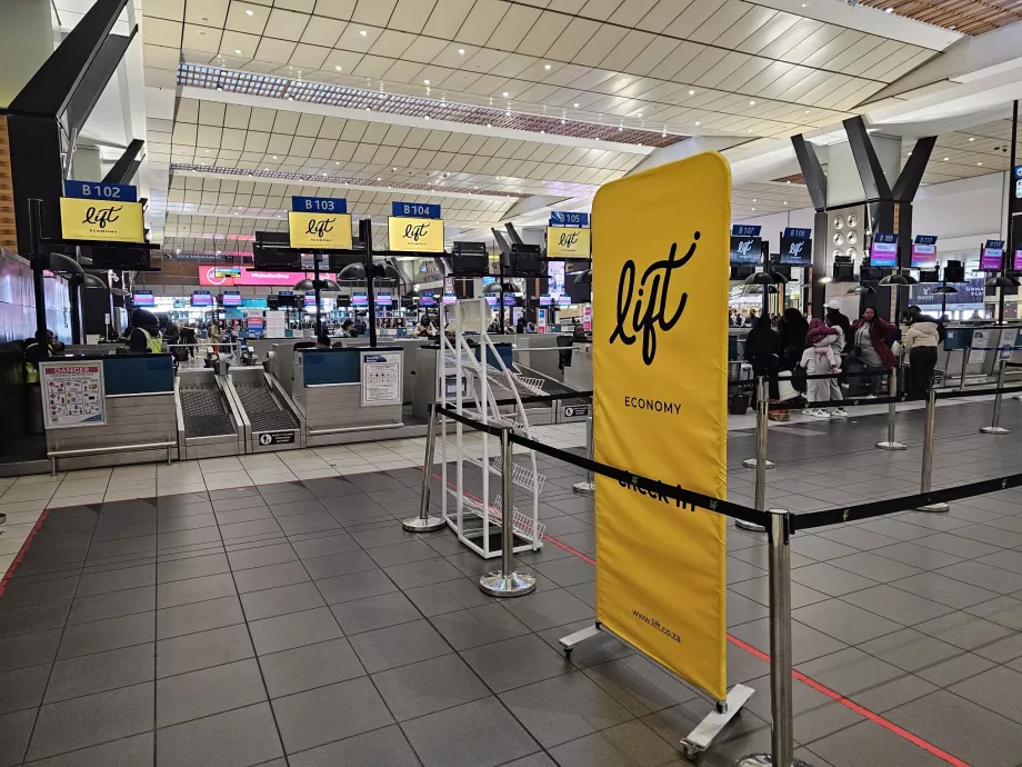 Check-in do elevador