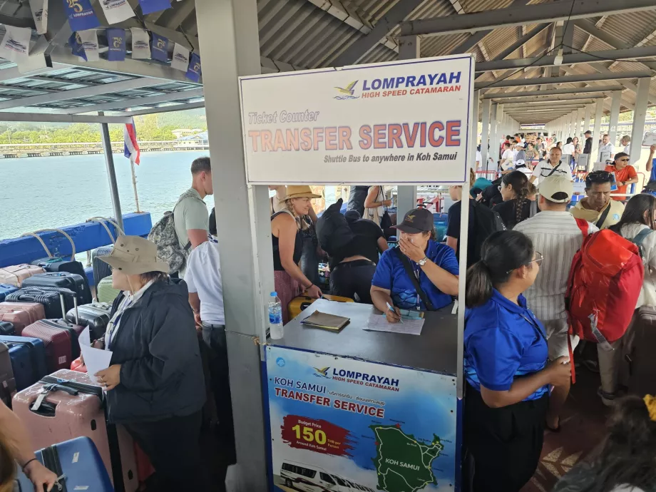 Serviço de transferência de barreiras