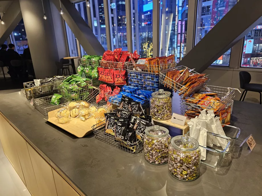 Share Lounge, refrescos