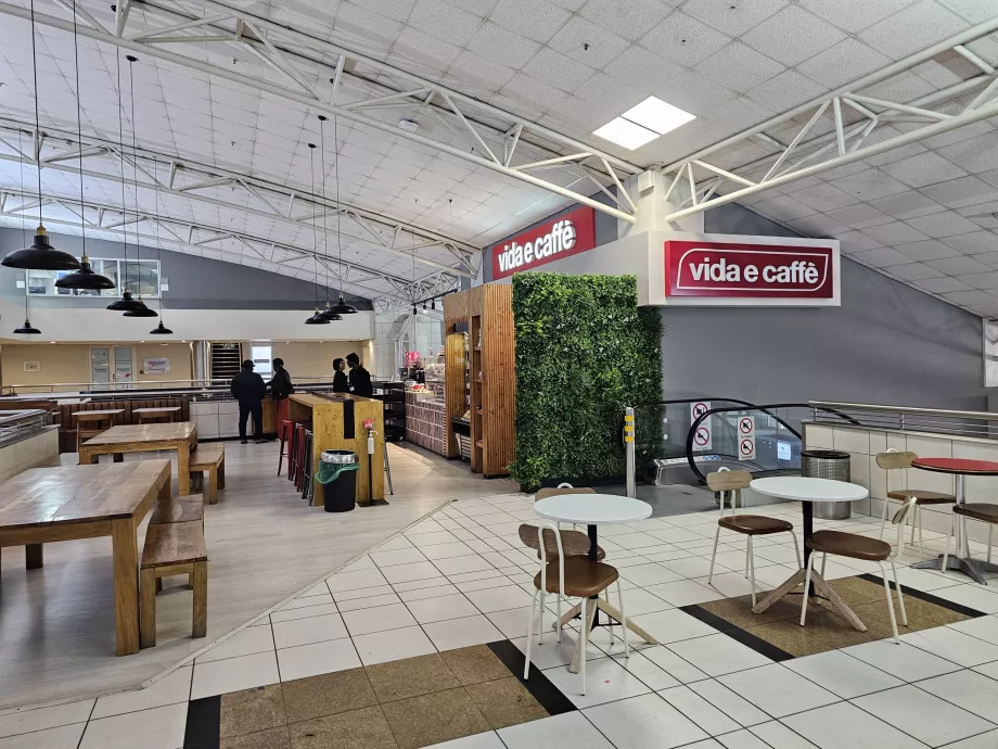 Café na zona pública