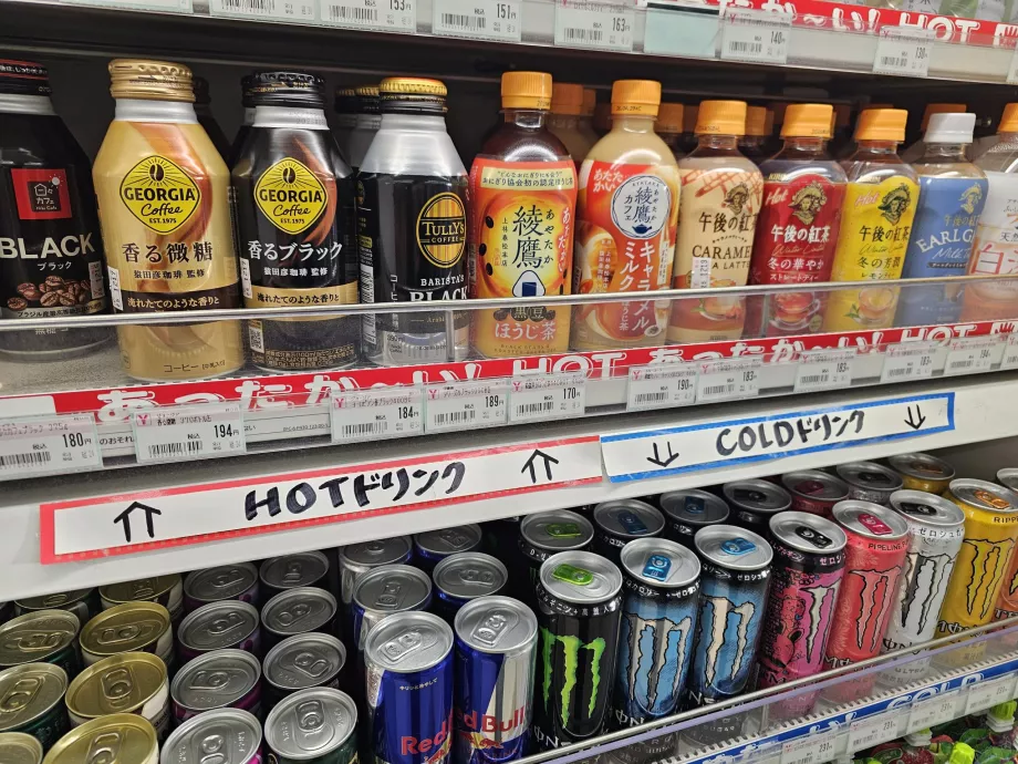 Bebidas quentes e frias