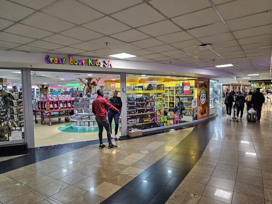 Loja de brinquedos, zona de trânsito