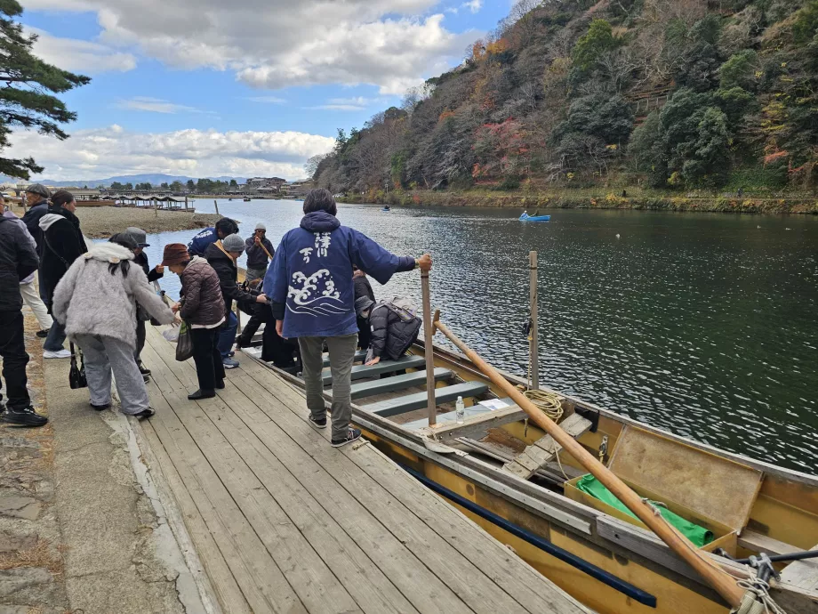 Cais de Arashiyama
