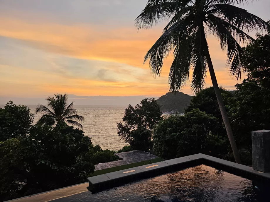 Vista matinal do quarto