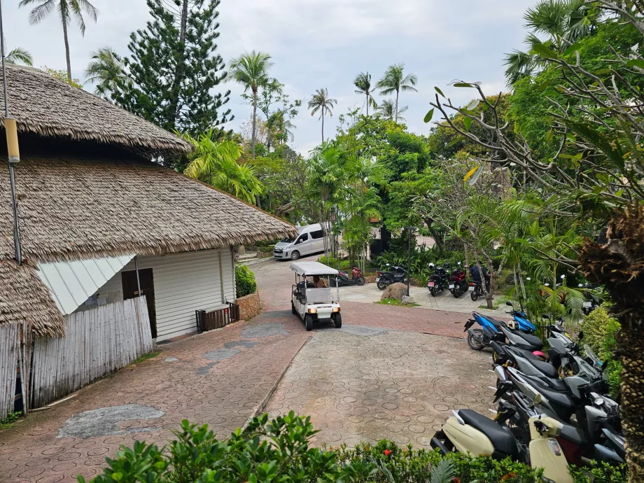 Estacionamento de scooters