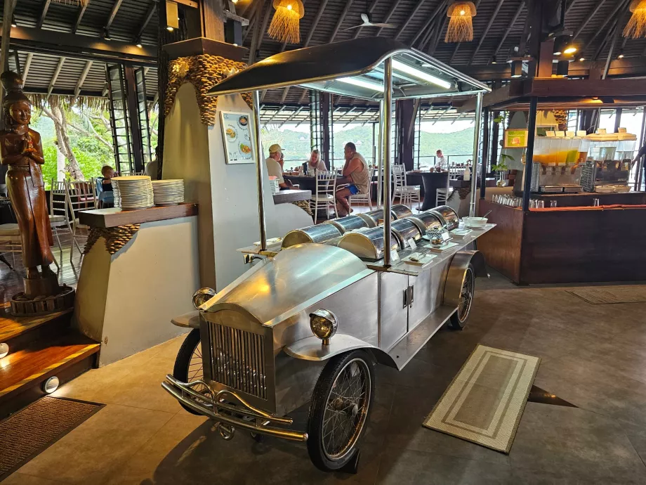 Pequeno-almoço: oferta de comida quente