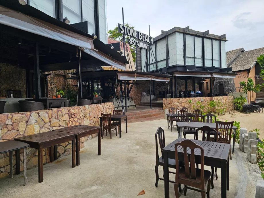 Restaurante na praia