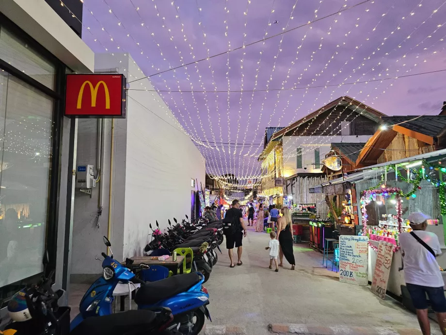 Rua pedonal de Haad Rin