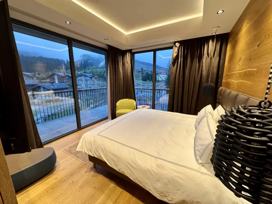 Quarto com vista panorâmica