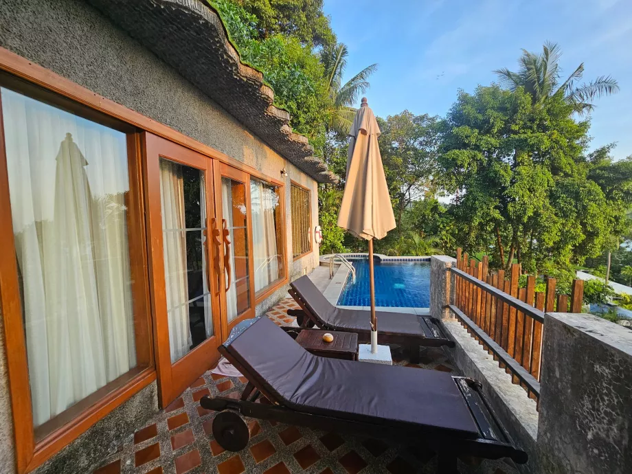 Terraço da nossa villa