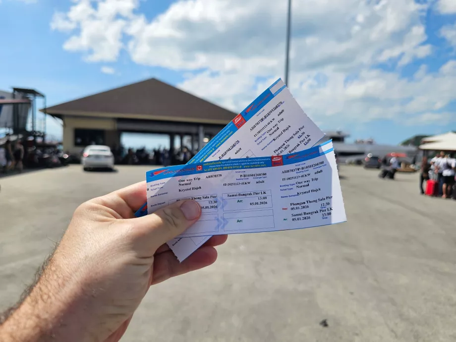 Bilhete de ferry Koh Phangan - Koh Samui