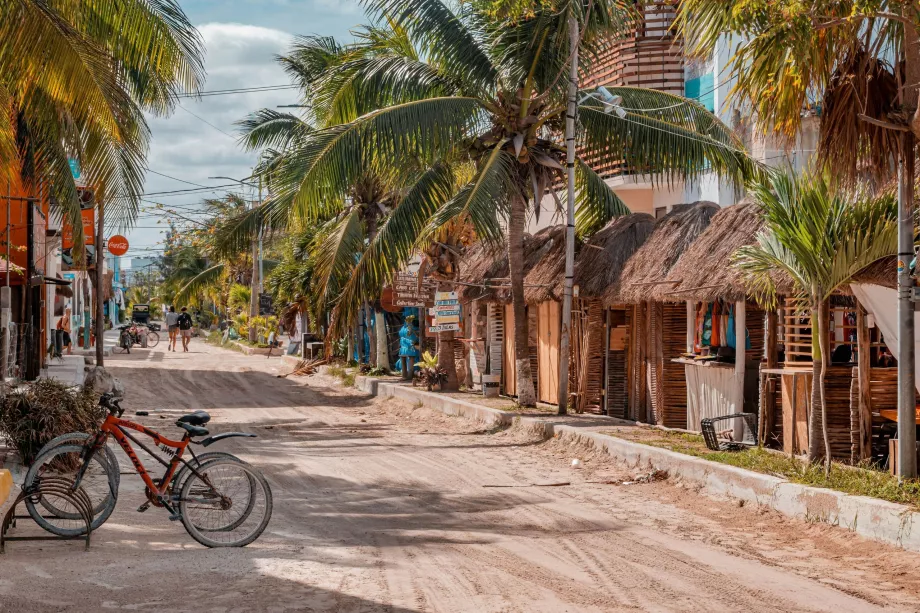 A cidade de Holbox