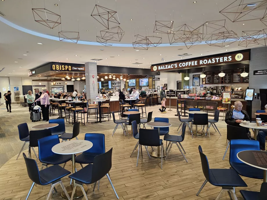 Restaurante na secção de trânsito