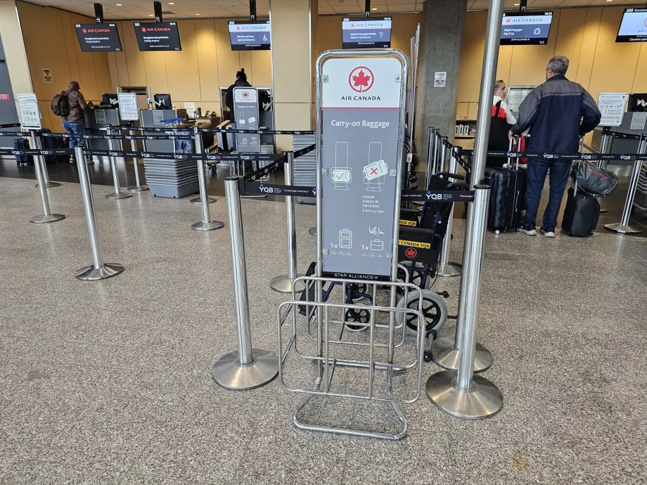 Modelo de bagagem de mão