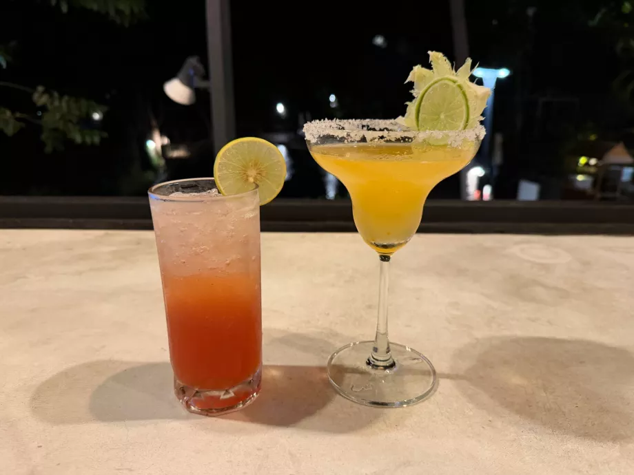 Cocktail durante o jantar