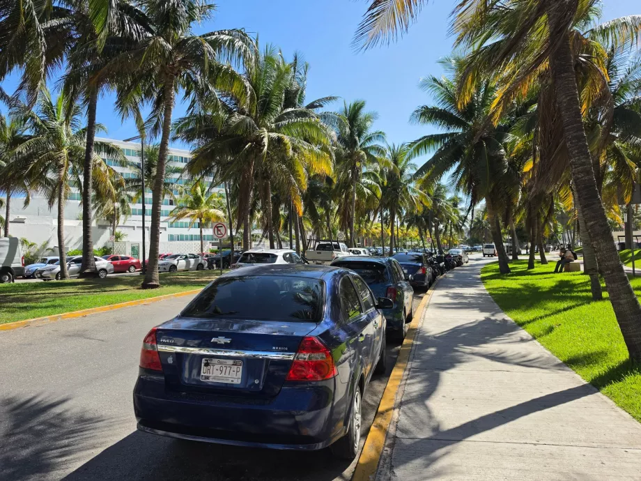 Estacionamento em Punta Cancún