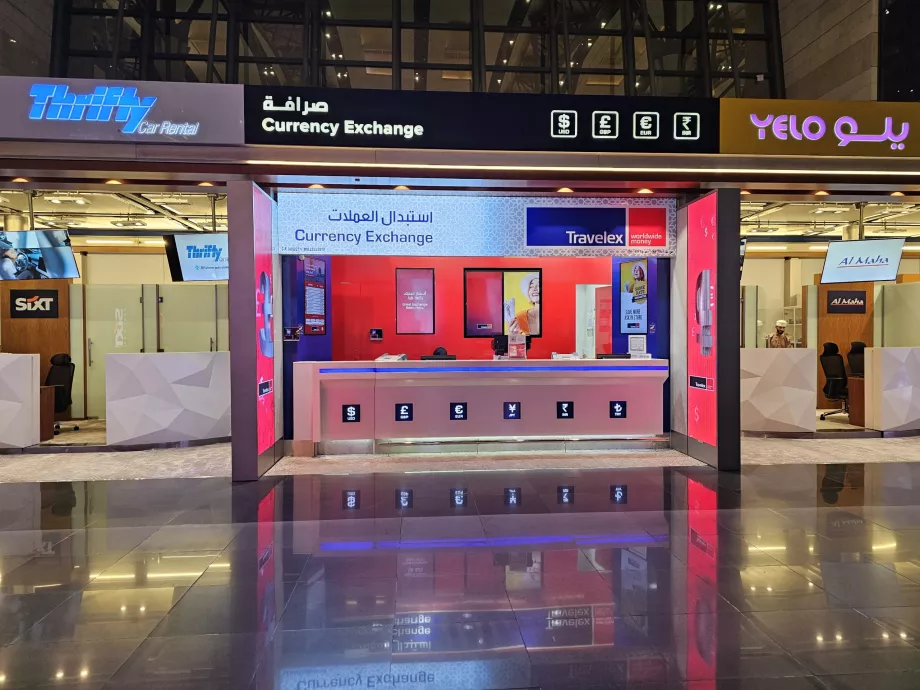 Serviço de câmbios, parte pública