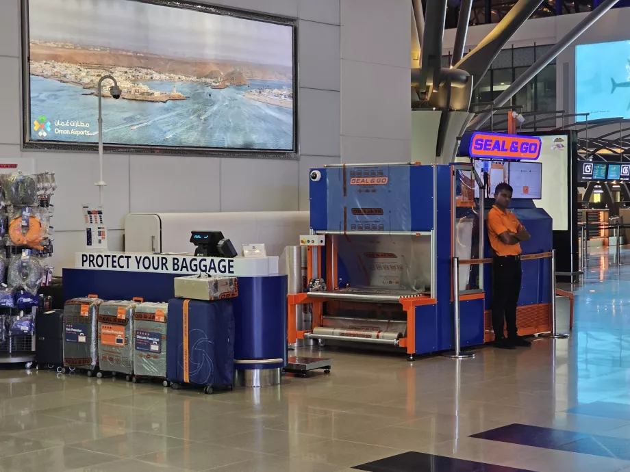 Embalagem de bagagens