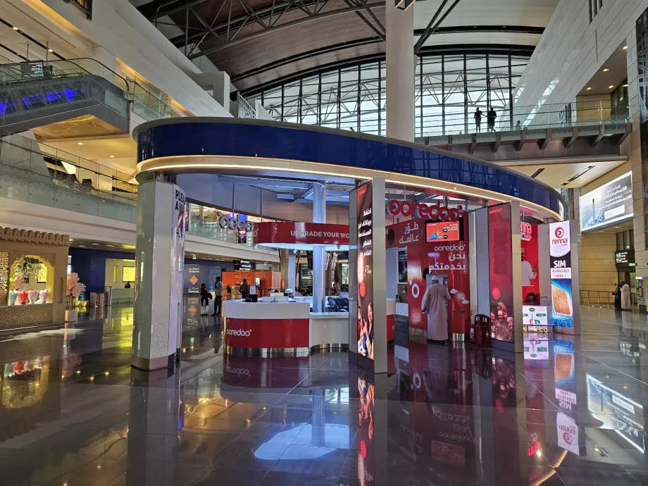 Operadores móveis e lojas de cartões SIM