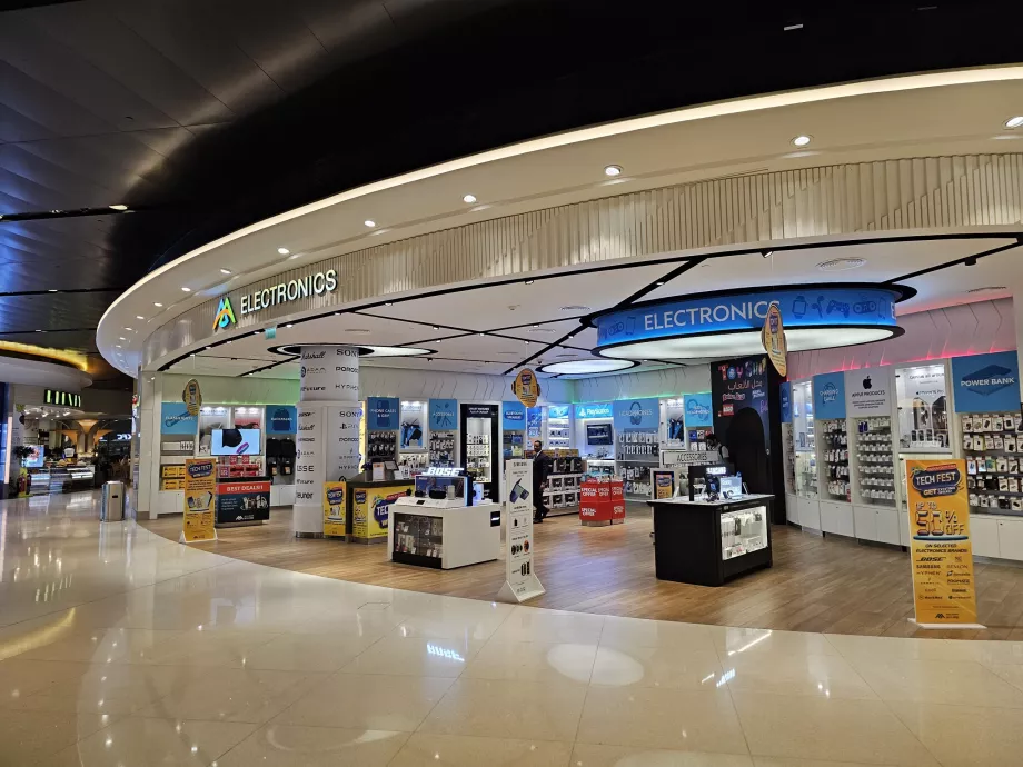 Lojas de eletrónica de viagem