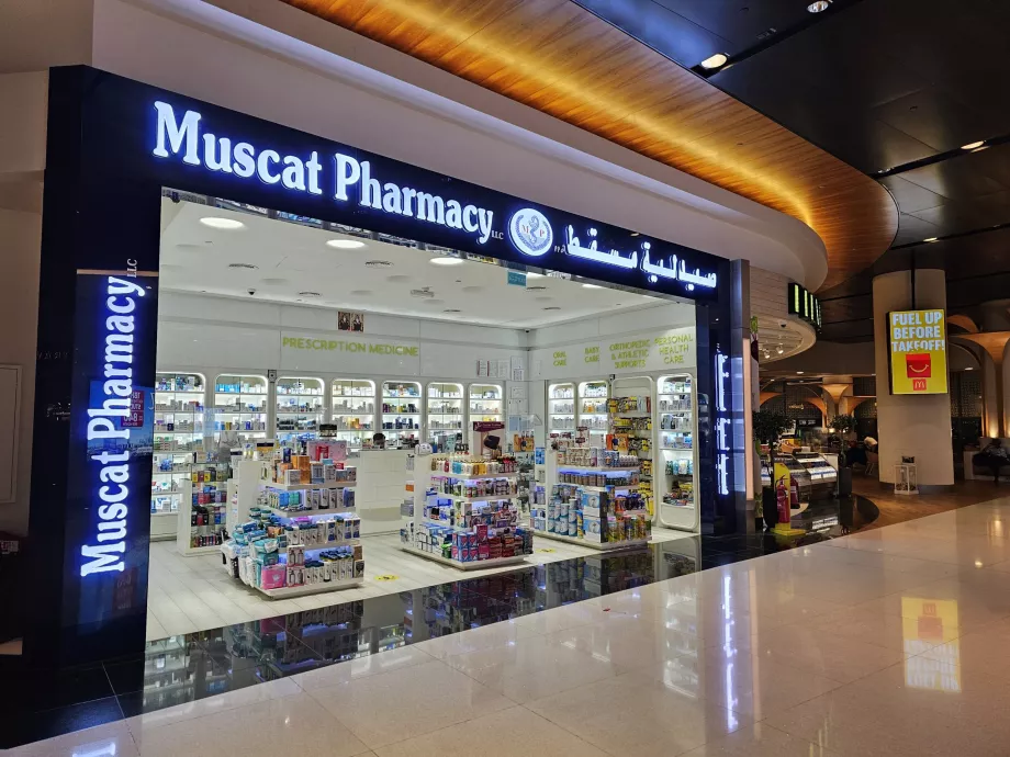 Farmácia, zona de trânsito