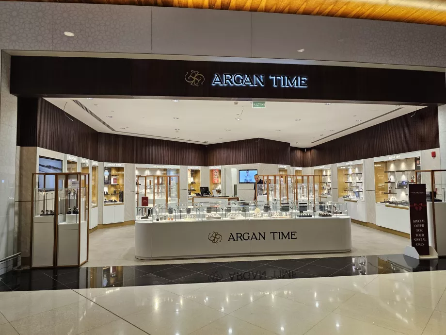 Joalharia e relojoaria, zona de trânsito