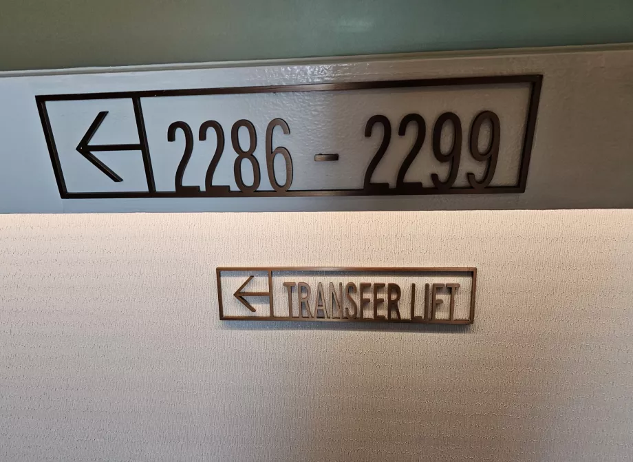 Transferência entre elevadores