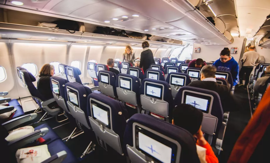 Classe económica com a Air Berlin