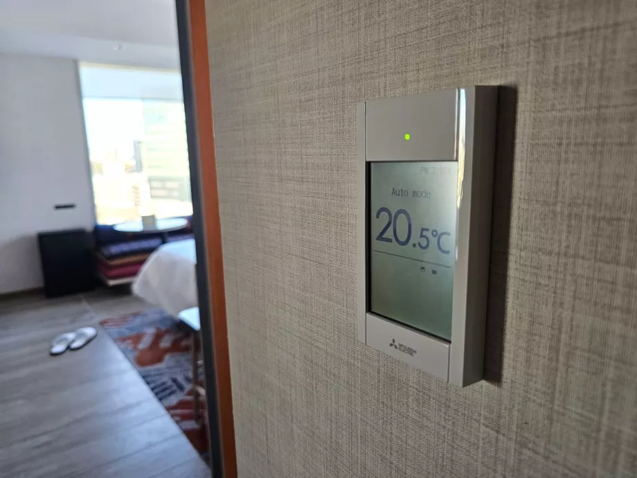 Controlo do ar condicionado