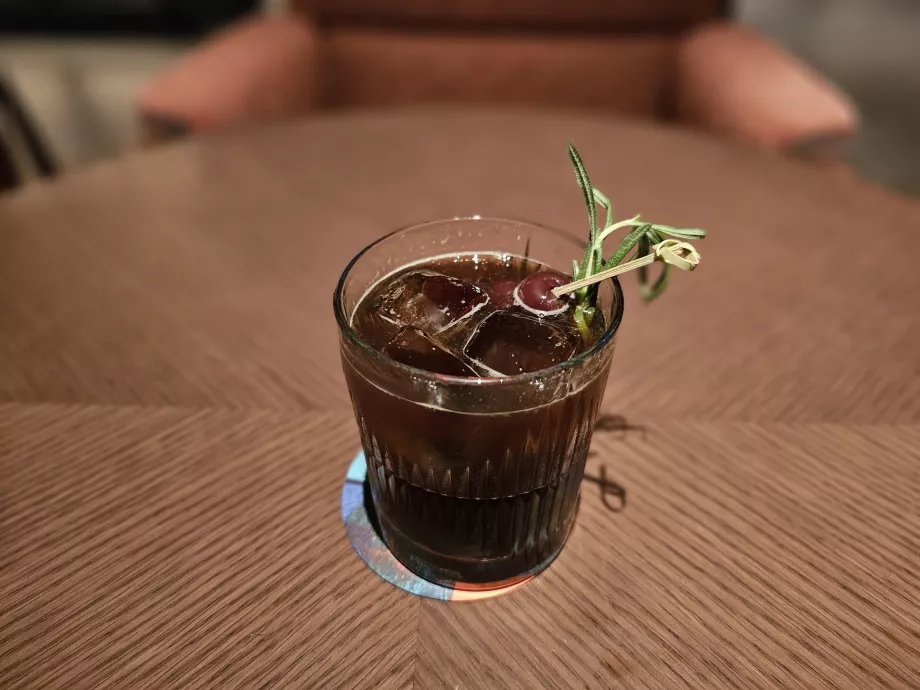 Cocktail no restaurante Galeria 11