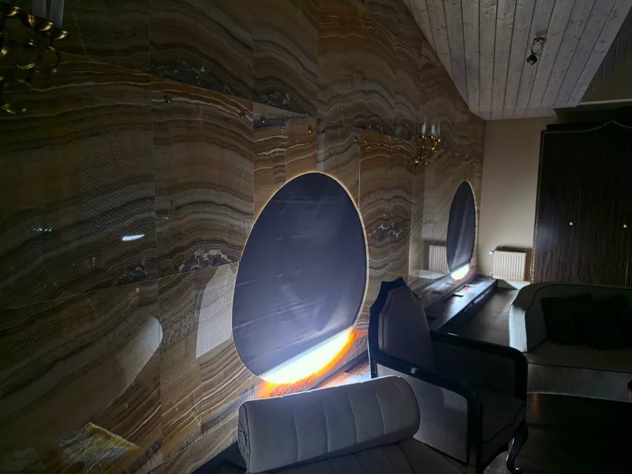 Cortinas opacas para a sala de estar
