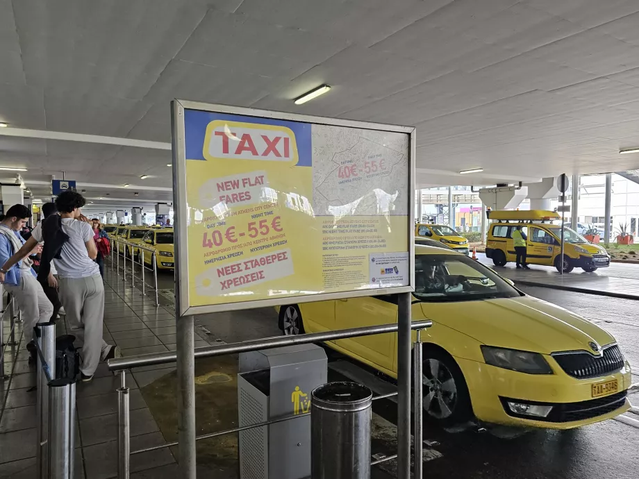 Preços fixos de táxi