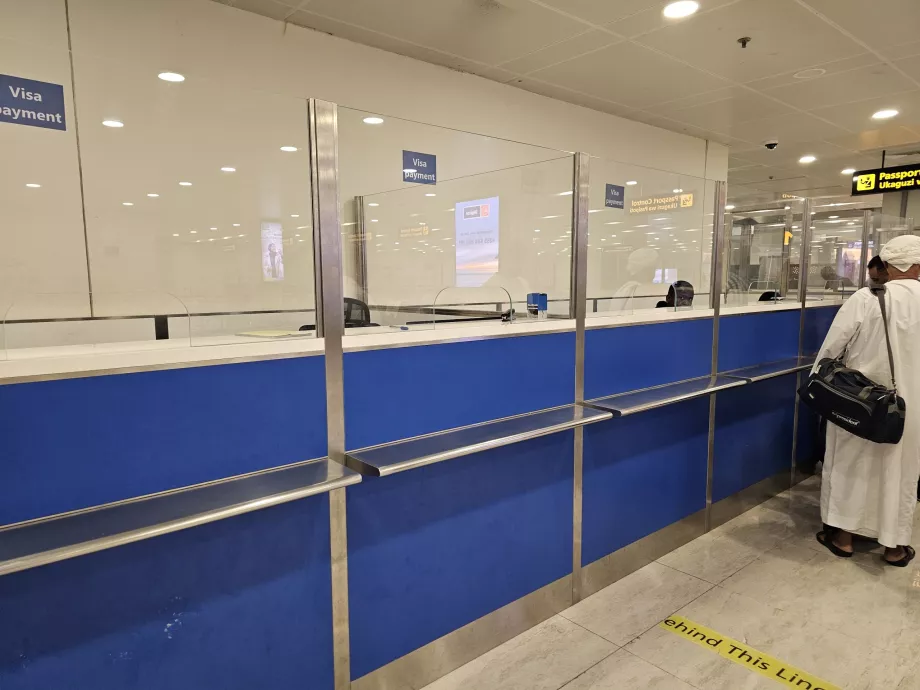 Barreiras ao pagamento de vistos à chegada