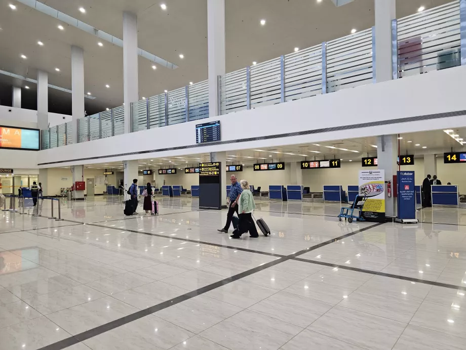 Sala de embarque do Terminal 3