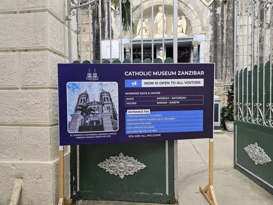 Entrada na catedral
