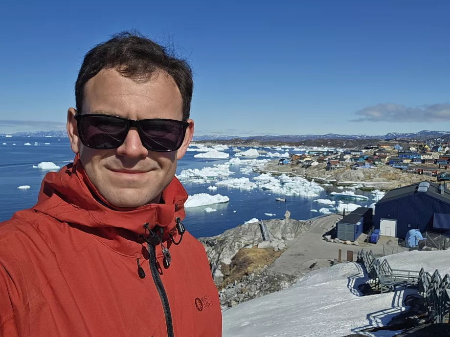 Christopher em Ilulissat