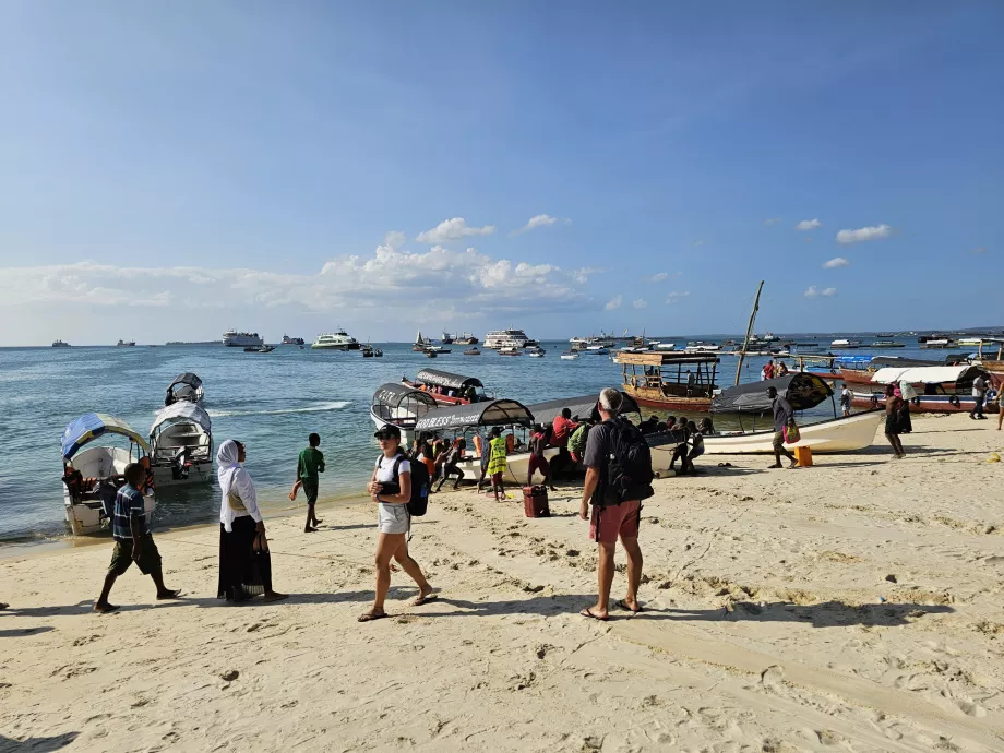 Cruzeiros à Ilha Prisão e ao Banco de Areia de Nakupenda