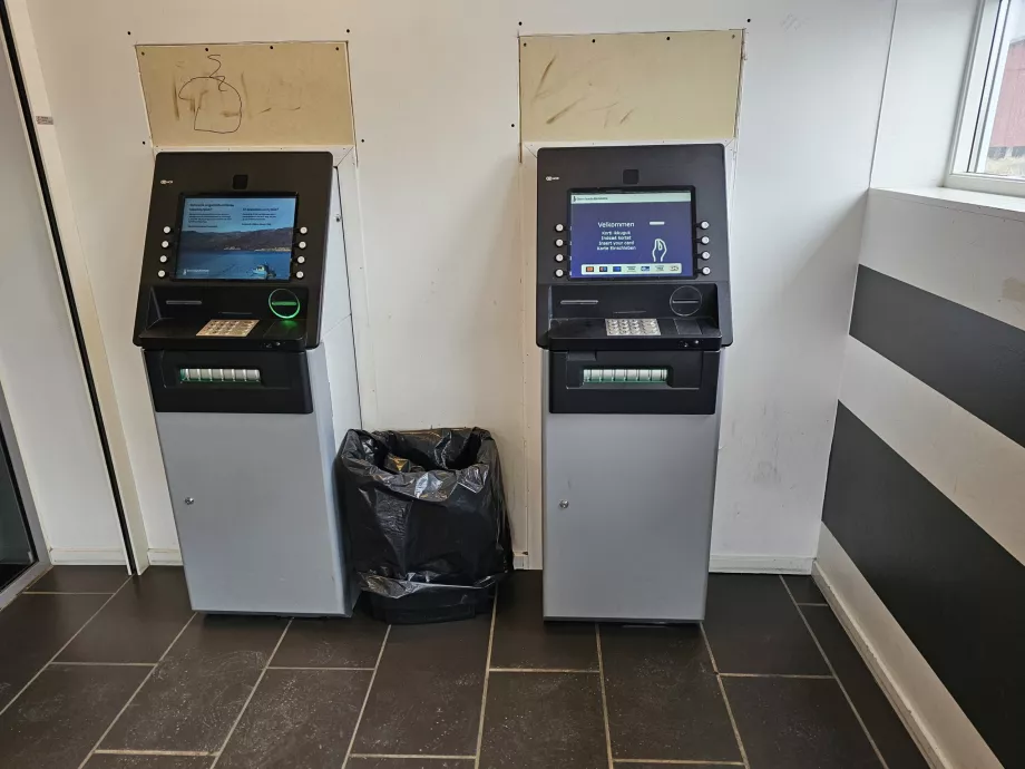 Caixas automáticos do Banco da Gronelândia