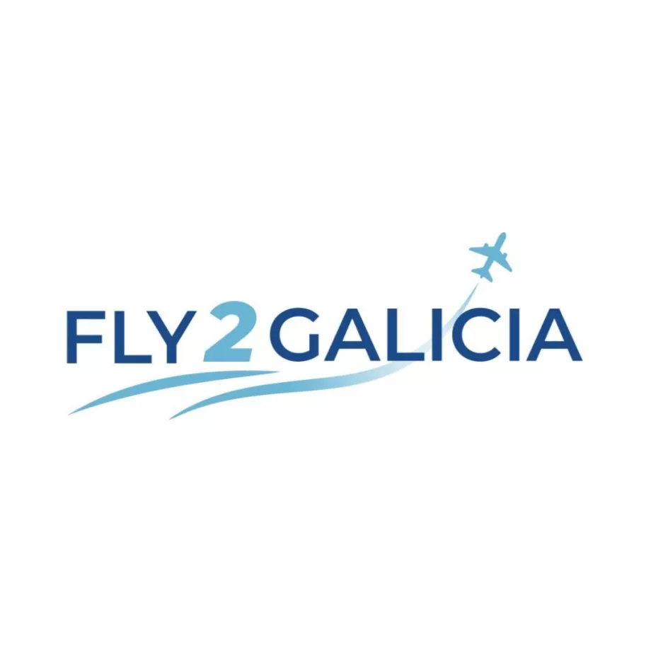 Logótipo da Fly2Galicia