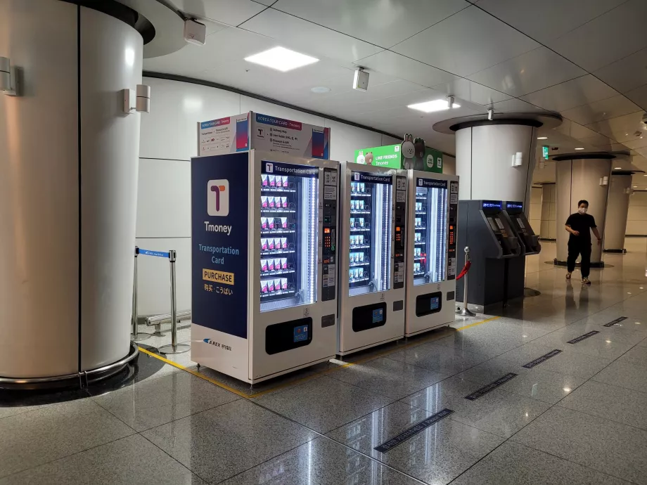 Incheon - Máquinas TMoney Card