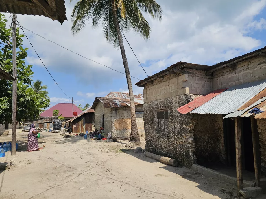 Nungwi, zona residencial